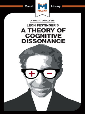 cover image of An Analysis of Leon Festinger's a Theory of Cognitive Dissonance